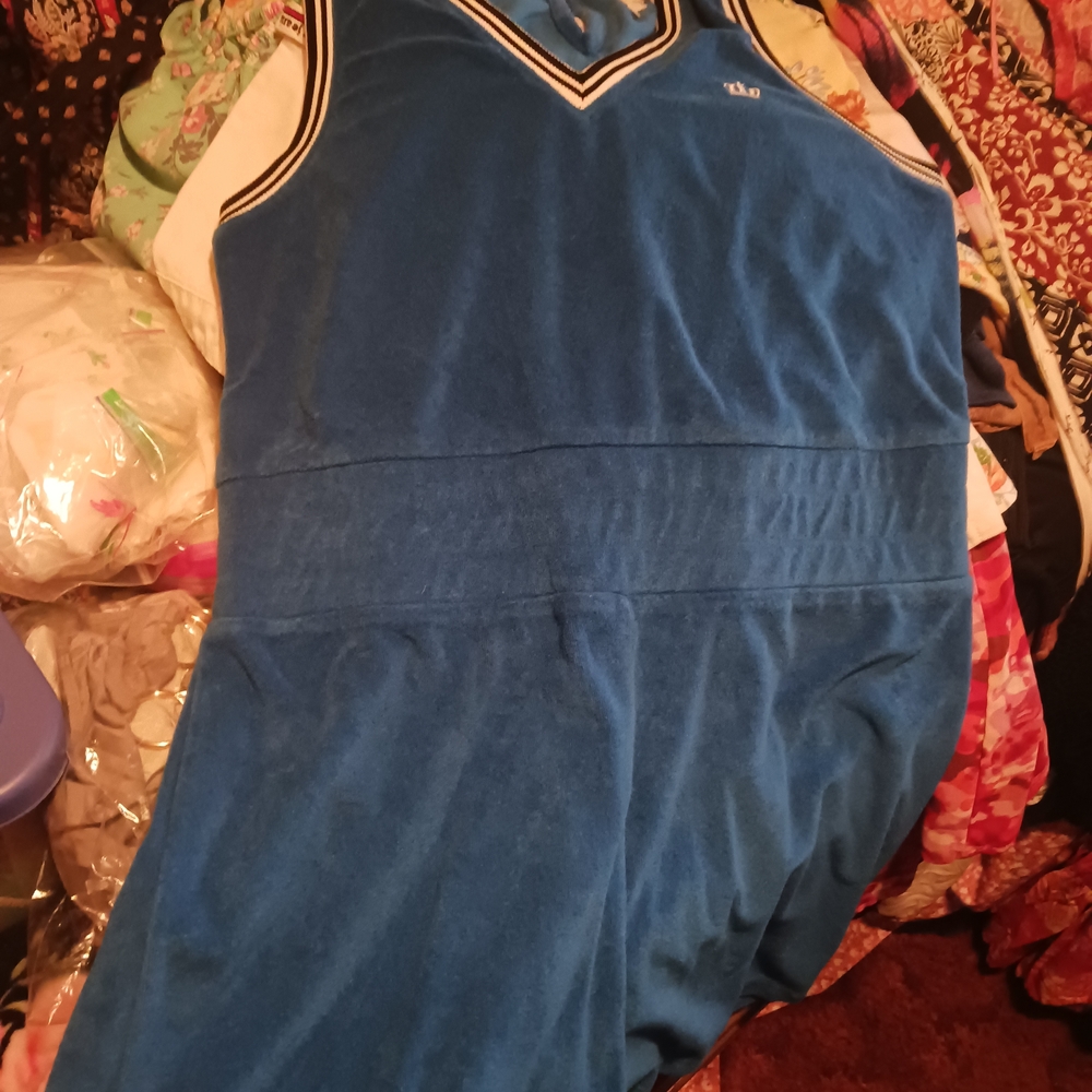 Juicy Couture Blue Romper Size Large